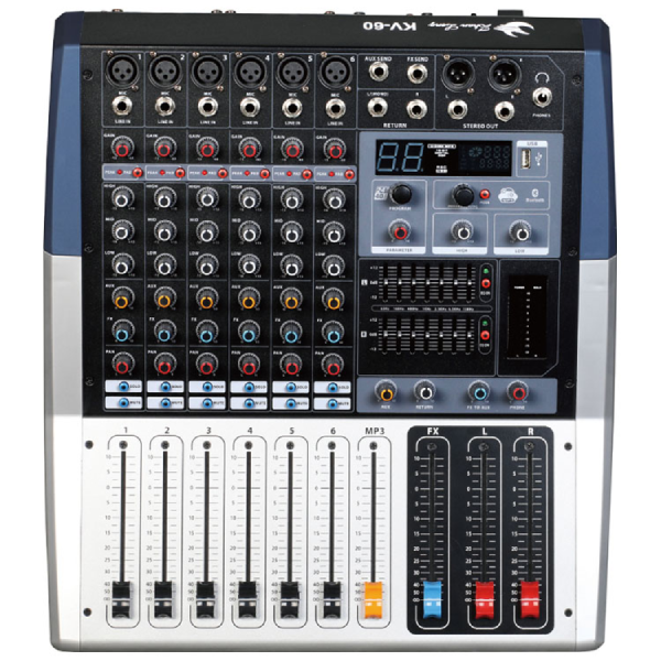 PEV PRO KV 60 Powered Mixer (1) live sound powered mixer