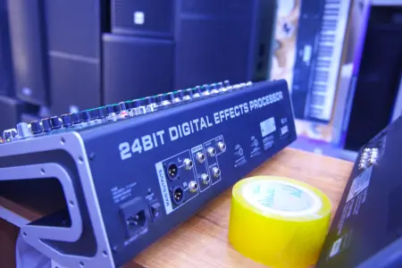 14 channel audio mixer