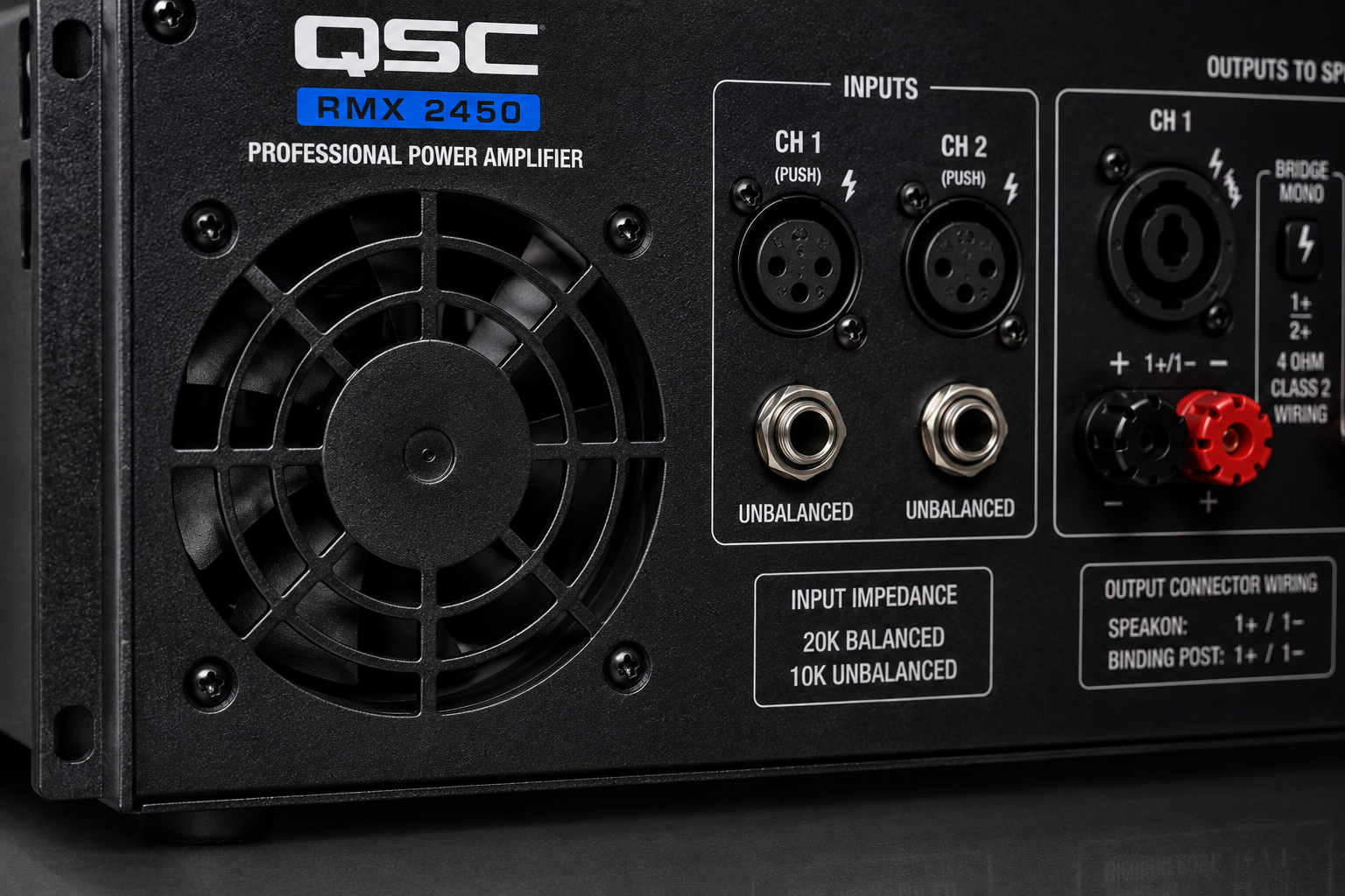 Top 10 Benefits of the QSC RMX 2450 Power Amplifier for Churches, DJs and Professional Sound Systems in Kenya Live Sound Amplifier Kenya