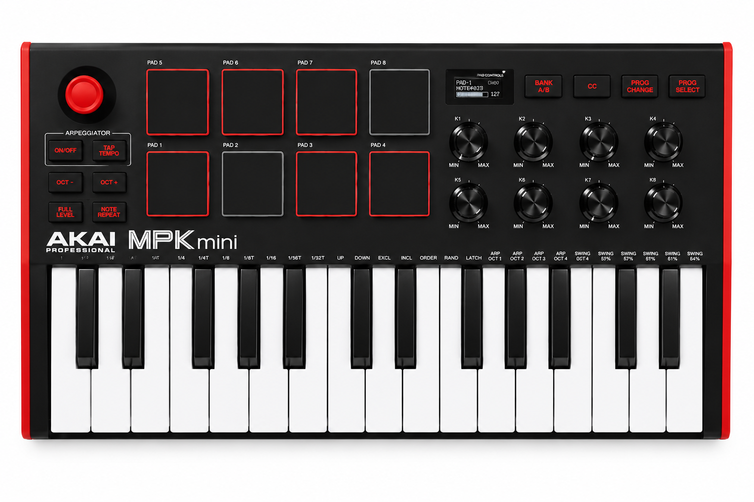 Akai Mini keyboard