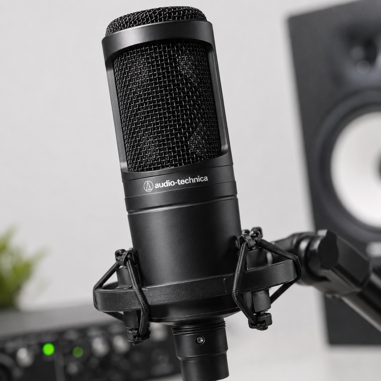 Audio Technica AT2020 Cardioid Condenser Microphone Price In Kenya – Studio Mic for Vocals, Podcasting and Recording Audio Technica AT2020 Kenya