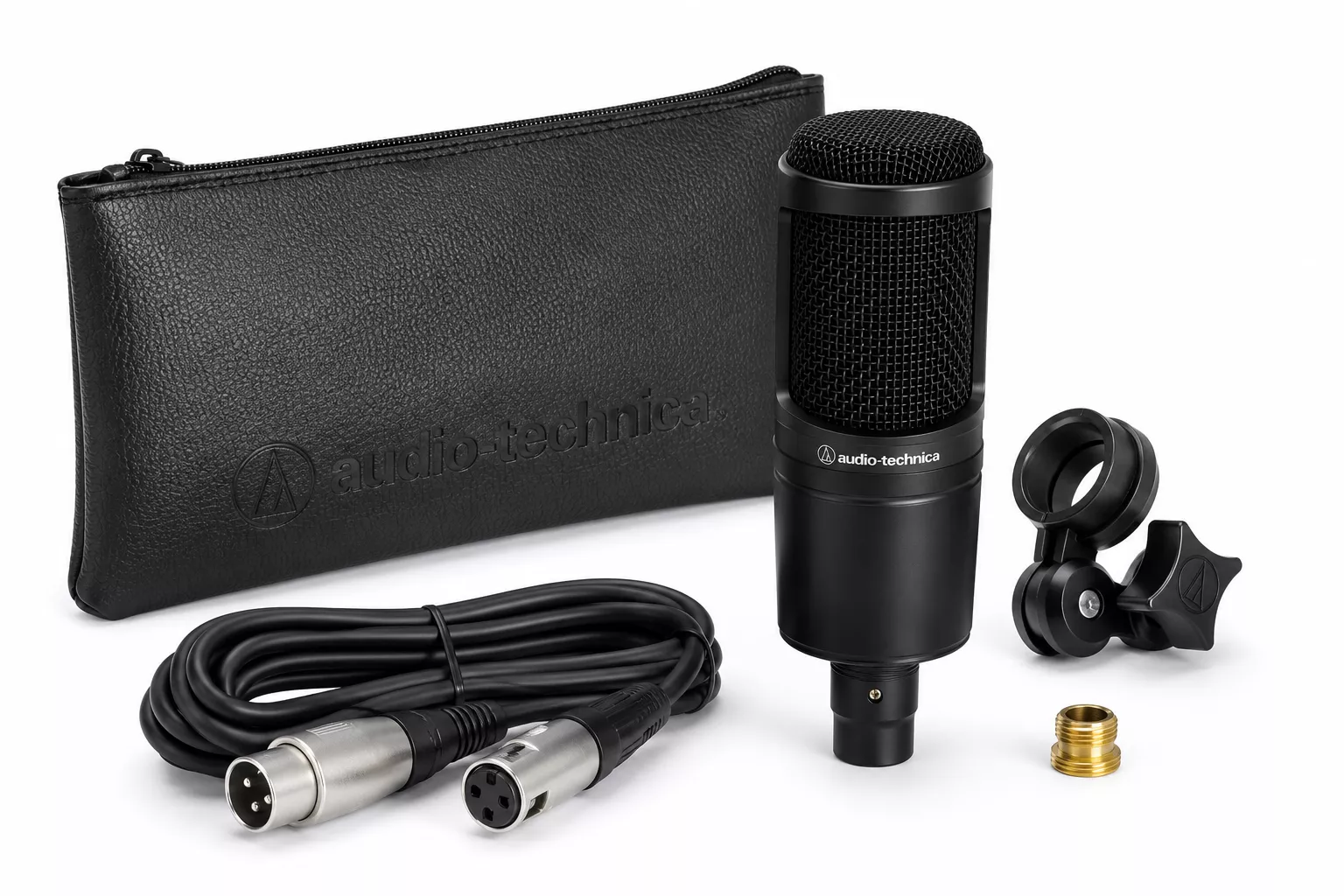 Audio Technica AT2020 Cardioid Condenser Microphone Price In Kenya – Studio Mic for Vocals, Podcasting and Recording Audio Technica AT2020 for sale Kenya