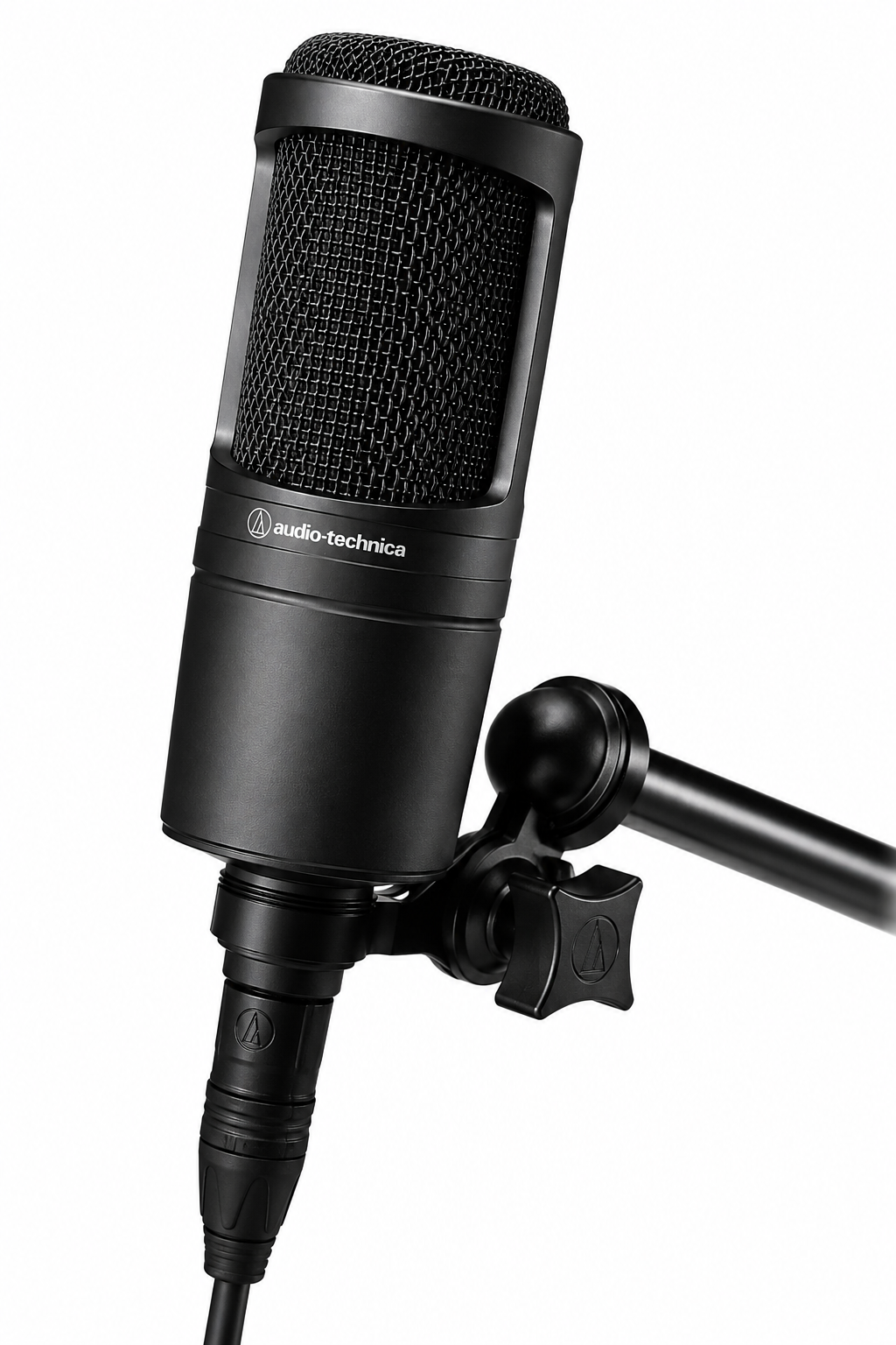 Audio Technica AT2020 Cardioid Condenser Microphone Price In Kenya – Studio Mic for Vocals, Podcasting and Recording Audio Technica AT2020 price