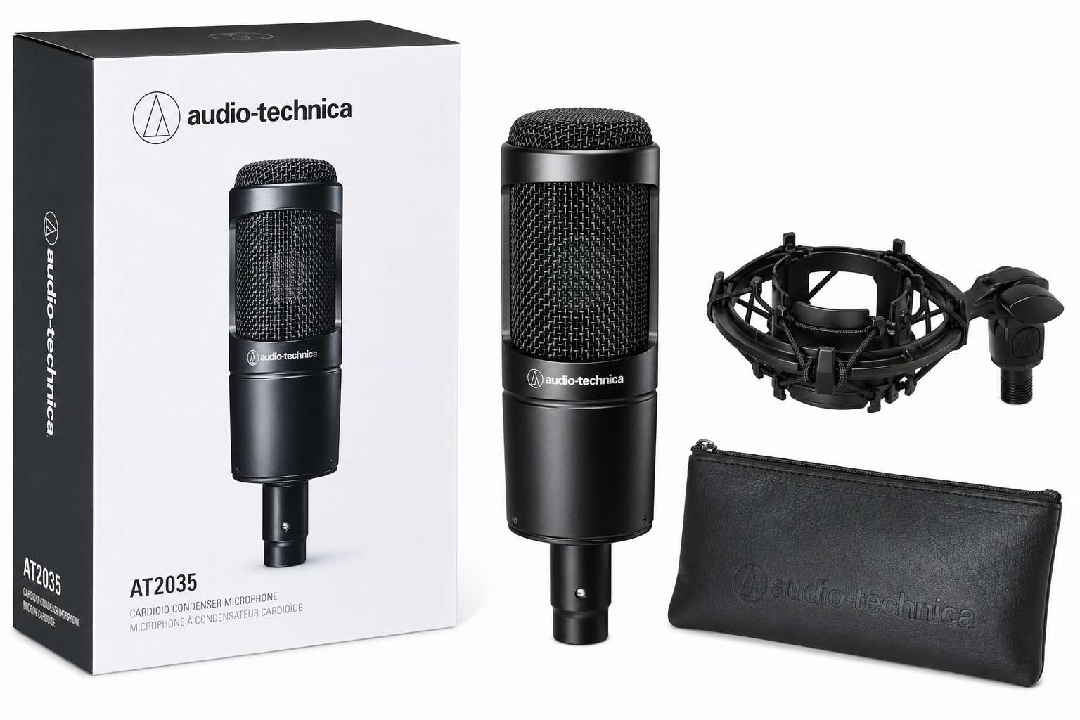 Audio Technica AT2035 Microphone Price In Kenya – Studio Condenser Mic for Vocals, Instruments and Podcasting Audio Technica AT2035 for sale Kenya