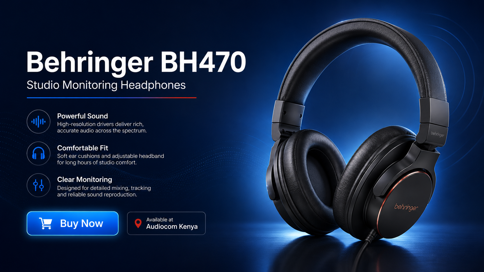 Behringer BH470 headphones Kenya