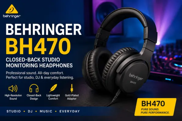 Behringer BH470 studio headphones