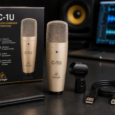 Behringer C-3 Microphone Review: A Better Studio Mic for Vocals and Content Creation