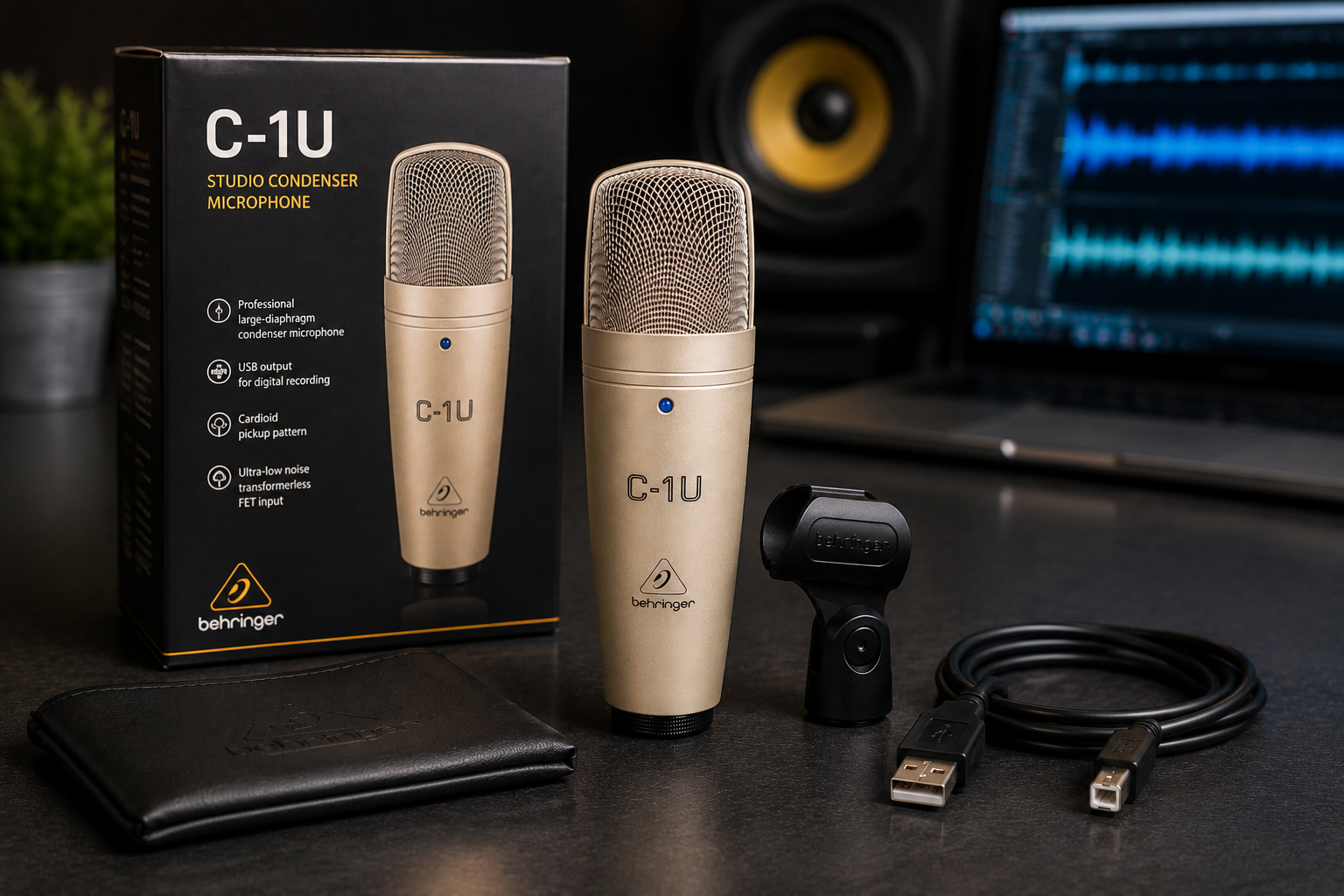 Behringer C-1U Studio Microphone Kenya: Complete USB Recording Microphone Guide Behringer C-1U Studio Microphone Kenya