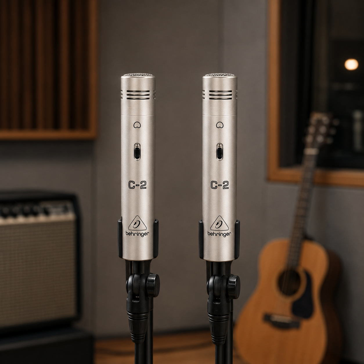 Behringer C-2 matched pair microphone set