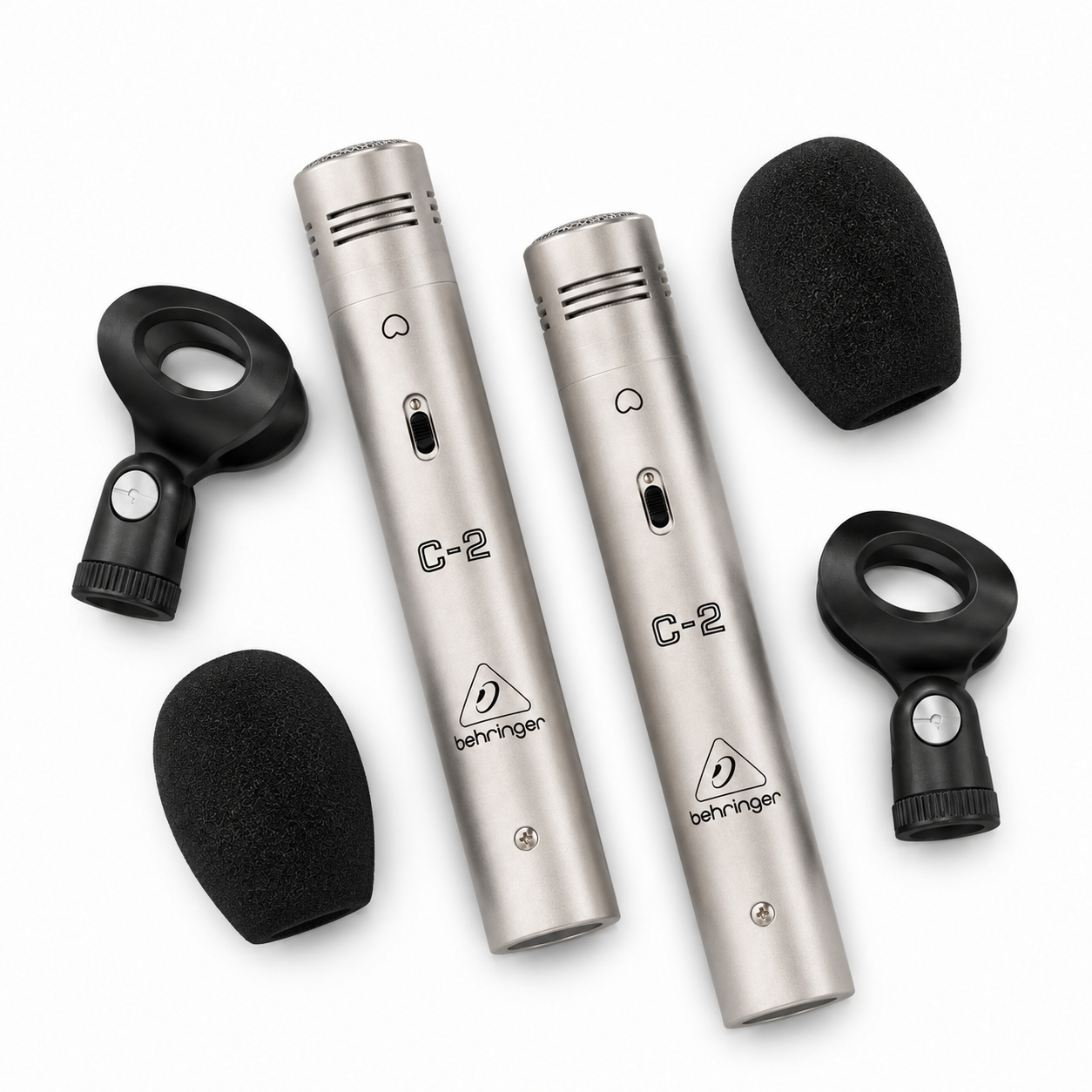the Behringer C-2 Microphone Set
