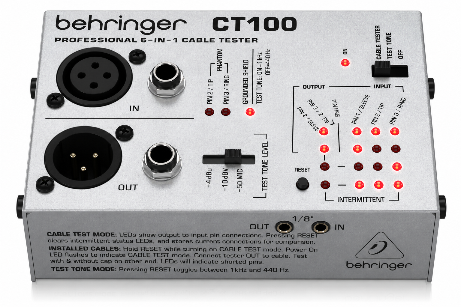 Behringer CT100 Cable Tester Price
