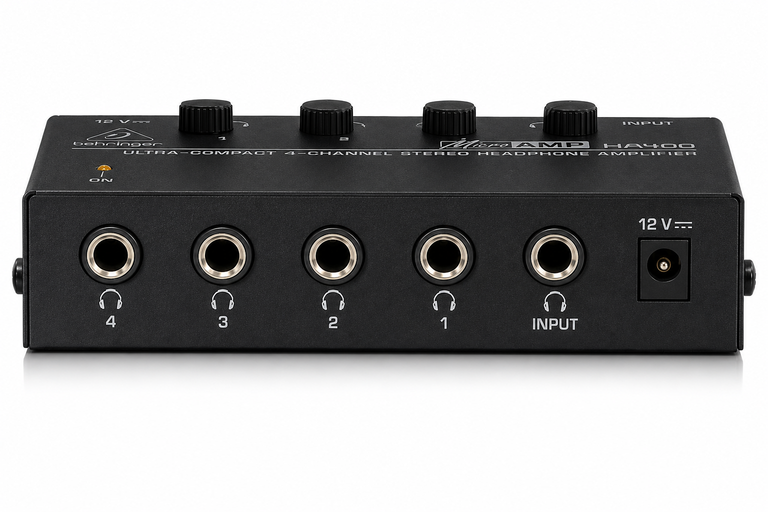 Behringer HA 400 Headphone Amplifier Price In Kenya – Compact 4-Channel Monitoring for Studio and Podcasting Behringer HA 400 Kenya