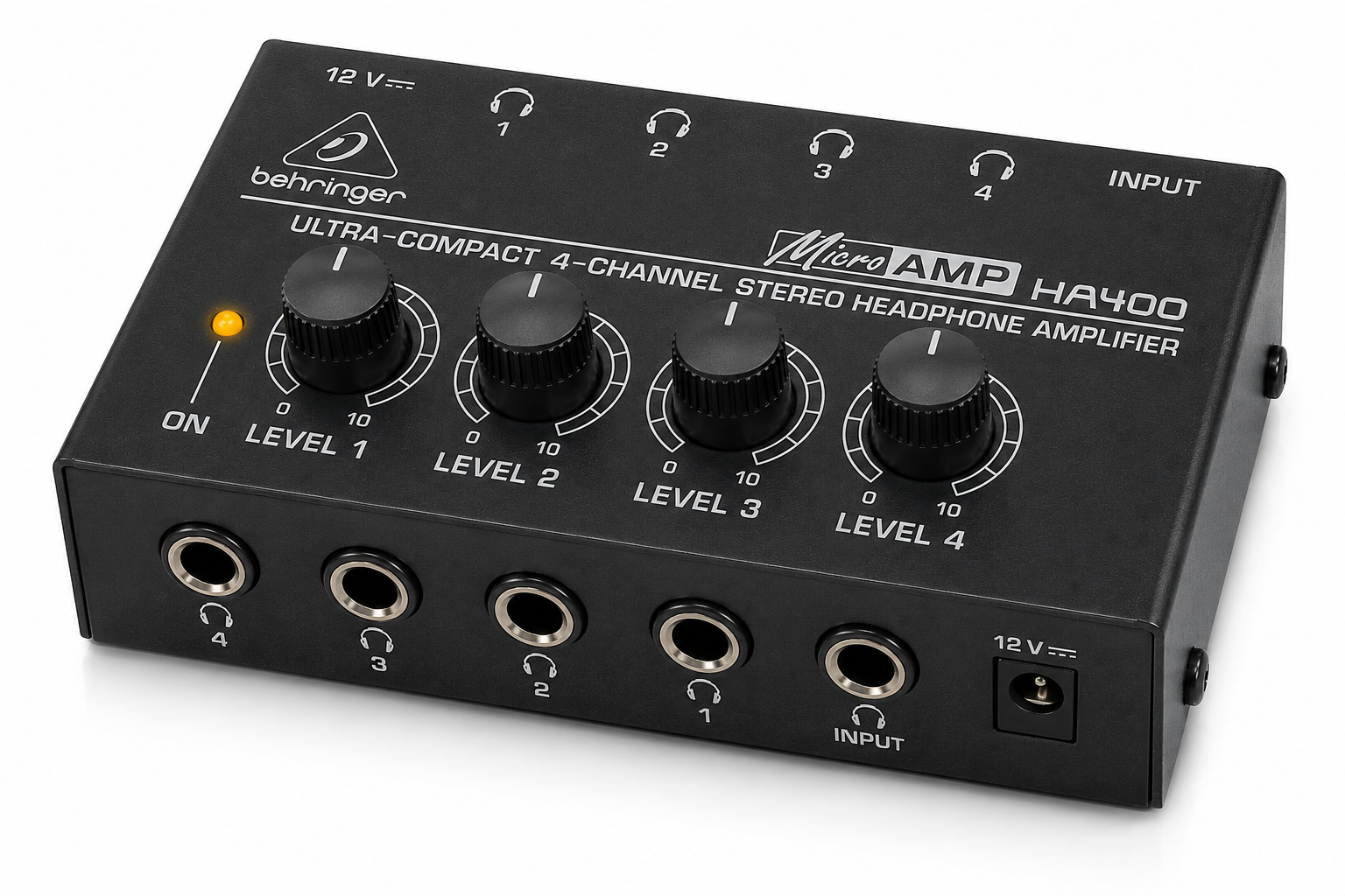 Behringer HA 400 Headphone Amplifier Price In Kenya – Compact 4-Channel Monitoring for Studio and Podcasting Behringer HA 400 Nairobi