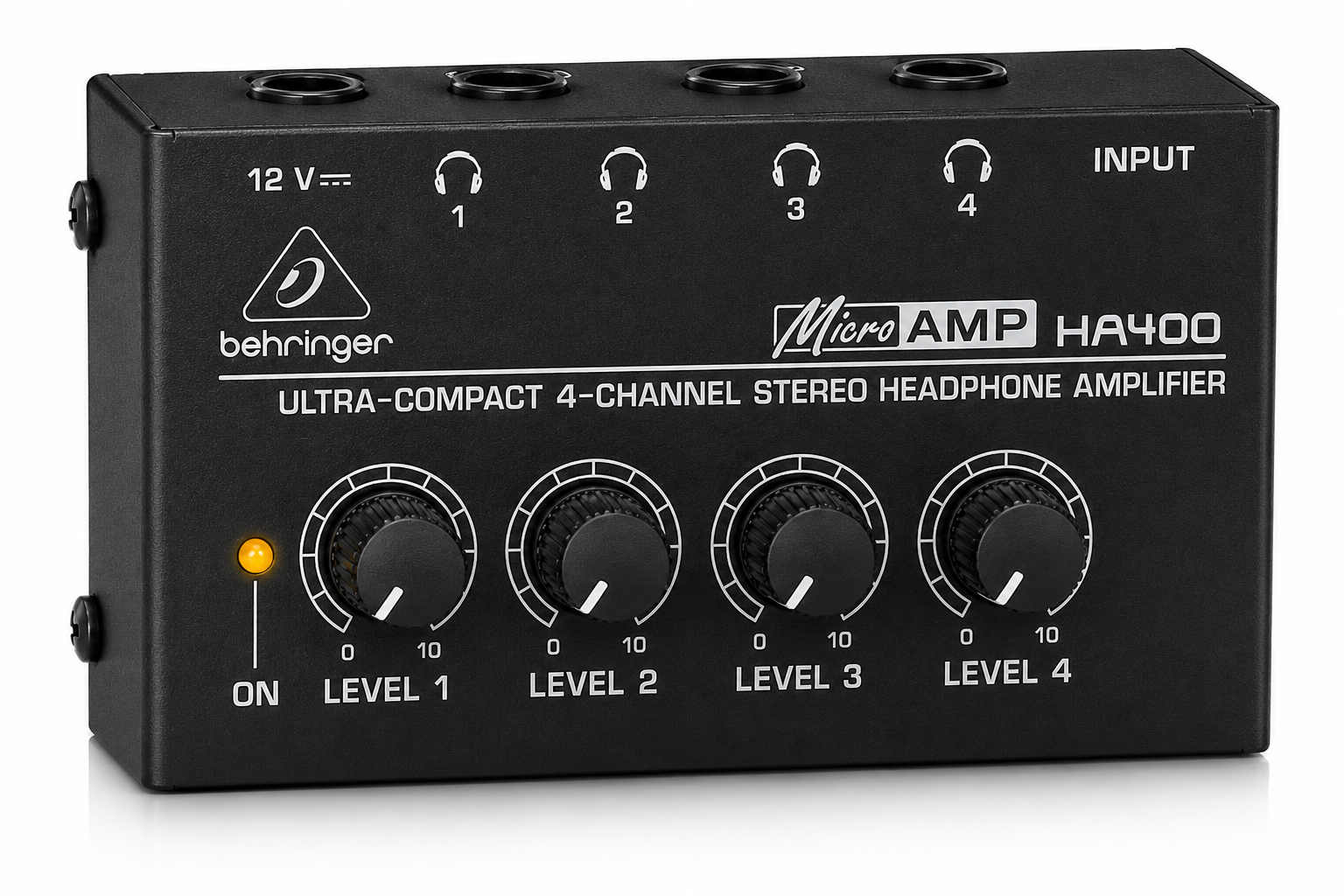 Behringer HA 400 Headphone Amplifier Price In Kenya – Compact 4-Channel Monitoring for Studio and Podcasting Behringer HA 400 for sale Kenya