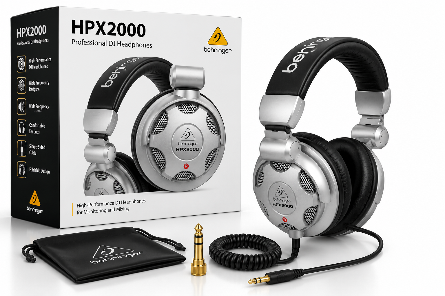 Behringer HPX2000 DJ Headphones in Kenya | Best price Behringer HPX2000 DJ Headphones Price In Kenya