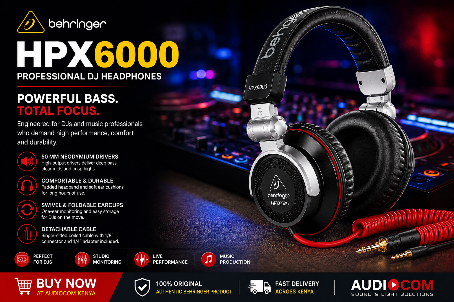 Behringer HPX6000 Nairobi