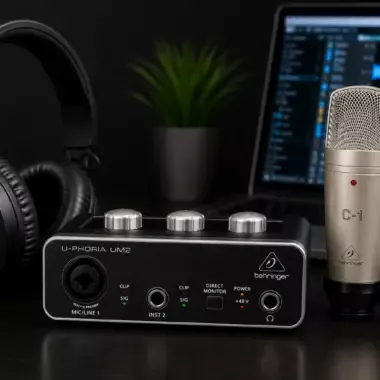 Behringer UPHORIA Studio Pro Kenya: Complete Home Studio Bundle for Recording