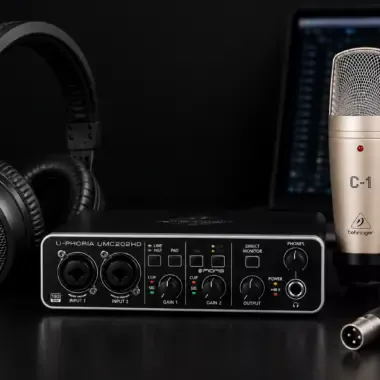 Behringer U-PHORIA Studio Kenya: Complete Recording Bundle for Home Studios
