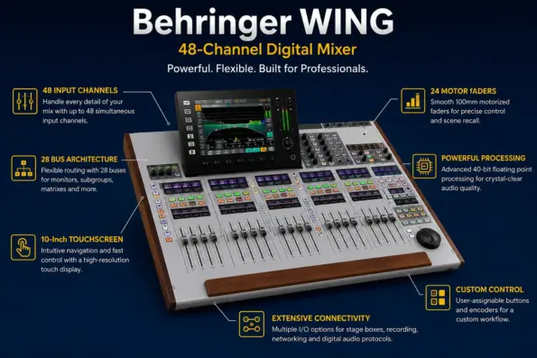 Behringer WING 48-Channel Digital Mixer