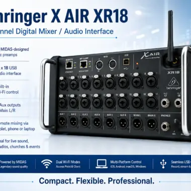 Behringer X AIR XR18 Price in Kenya – Smart Digital Mixer for Studio & Live Sound
