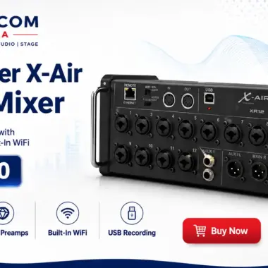 Why the Behringer X-Air XR12 Mixer is a Smart Choice for Churches, Studios and Events in Kenya