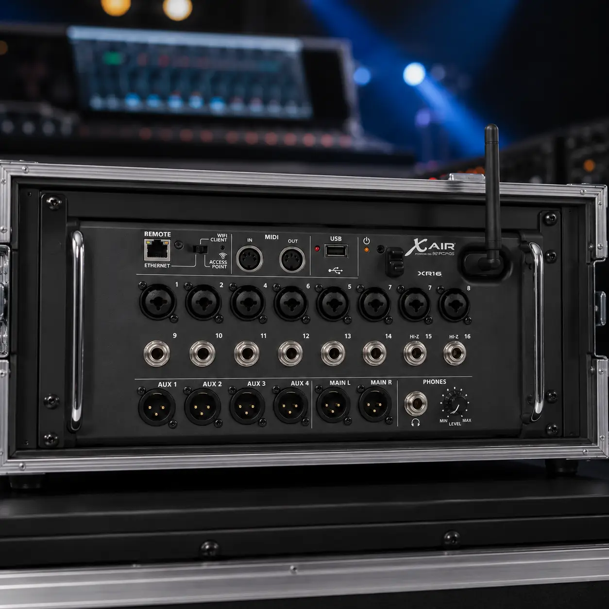 Behringer X Air XR16 Is a Smart Digital Mixer powerful Sound Systems Behringer X Air XR16 mixer