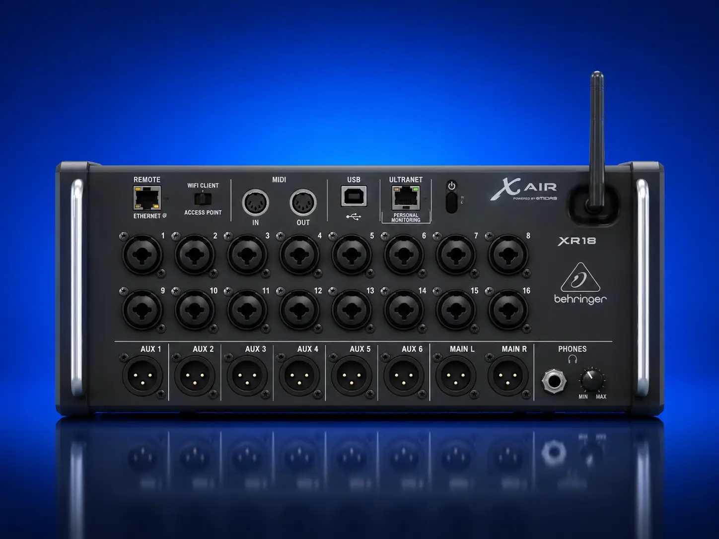 Behringer XR18 recording interface