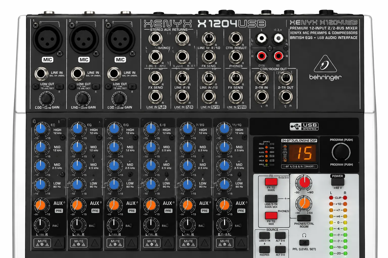 Behringer X1204USB Mixer Kenya Behringer Xenyx X1204USB mixer