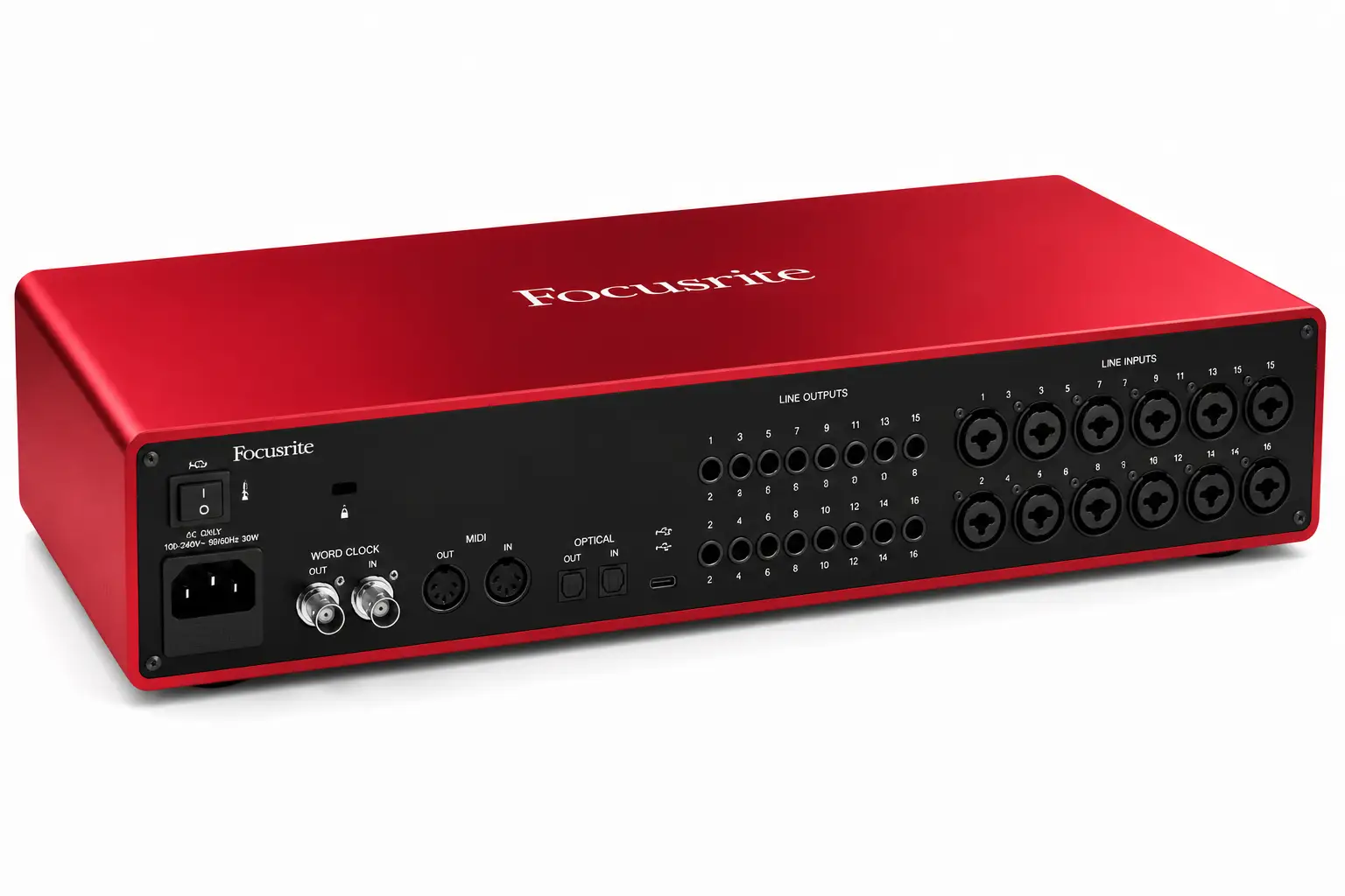 Focusrite Scarlett 16i16 studio interface
