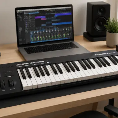 Why the M-Audio Keystation 49 Is One of the Best MIDI Keyboards for Modern Producers