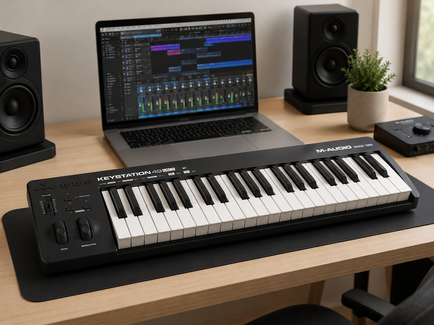 M-Audio Keystation 49 MIDI Keyboard Controller for Modern Music Production M-Audio Keystation 49 Price in Kenya