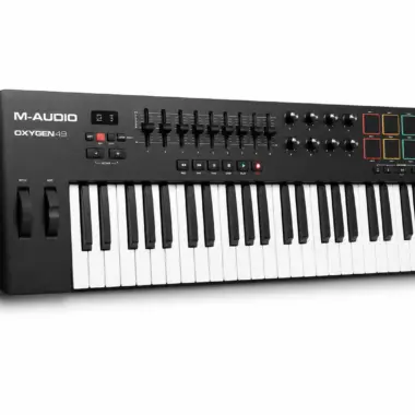 M-Audio Oxygen Pro 49: A Powerful MIDI Controller for Modern Music Creators
