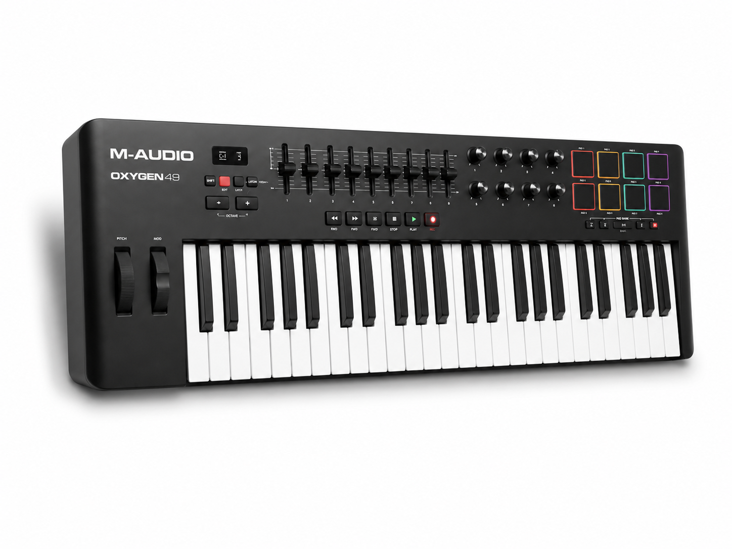 Why the M-Audio Oxygen 49 is One of the Best MIDI Controllers for Music Production M-Audio Oxygen 49 For Sale