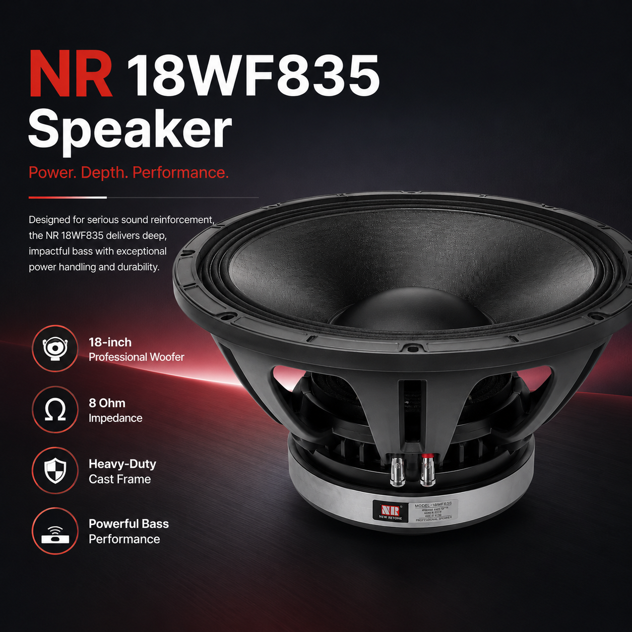 NR 18WF 835 Speaker in Kenya