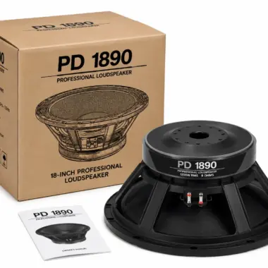 PD18 Naked Bass Speaker for Serious Bass Power and Speaker Cabinet Restoration