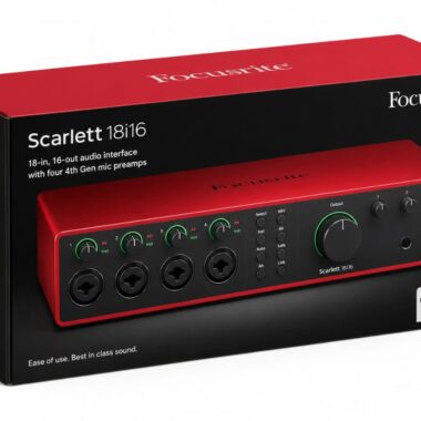 Best Scarlett 4i4 USB Audio Interface for Music Producers