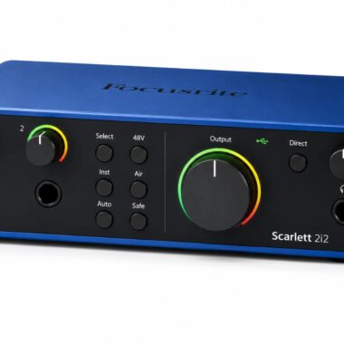 Focusrite Scarlett Solo 4th Gen:Powerful, and Reliable