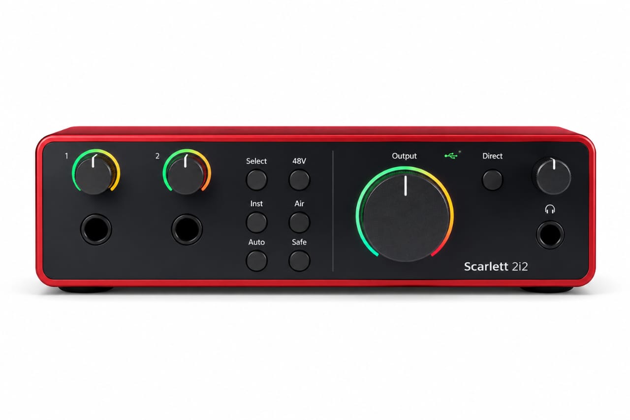 Scarlett 2i2 Price in Nairobi, Kenya: Affordable for Studio Recording Scarlett 2i2 for podcasting