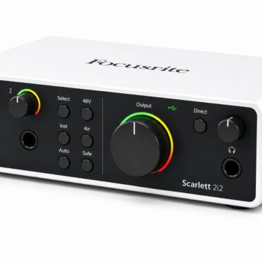 Focusrite Scarlett Solo 4th Gen:Powerful, and Reliable