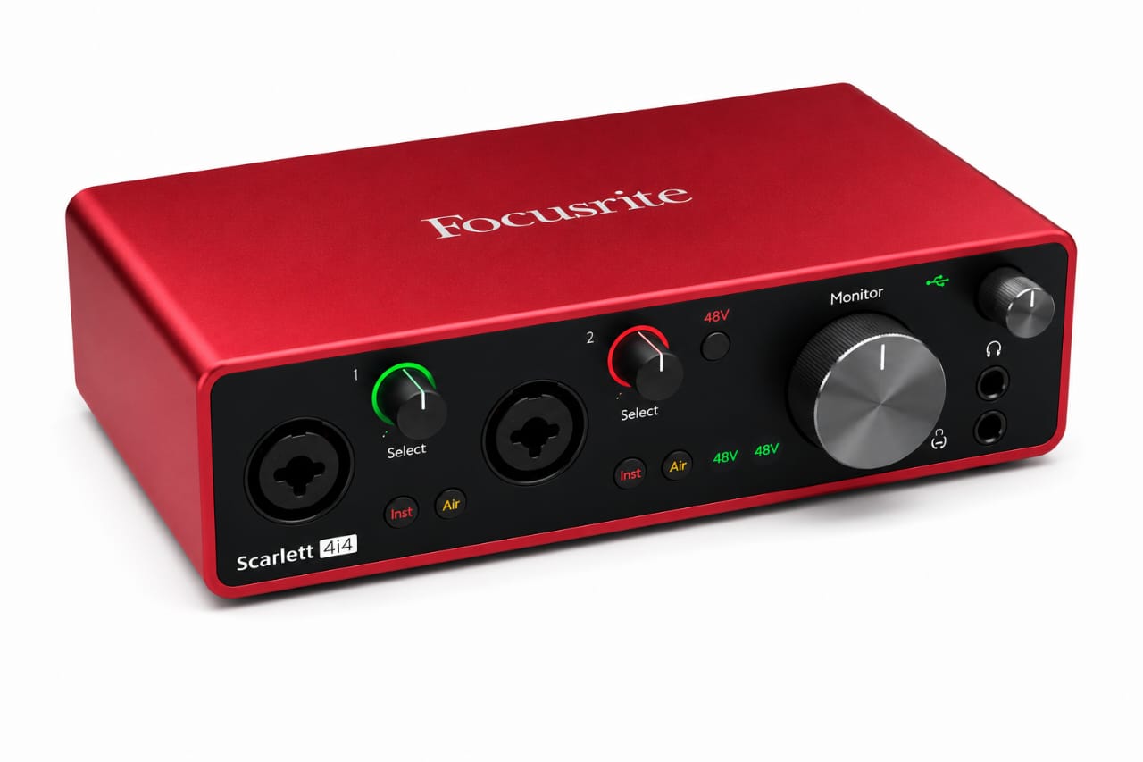 Scarlett 4i4 USB audio interface