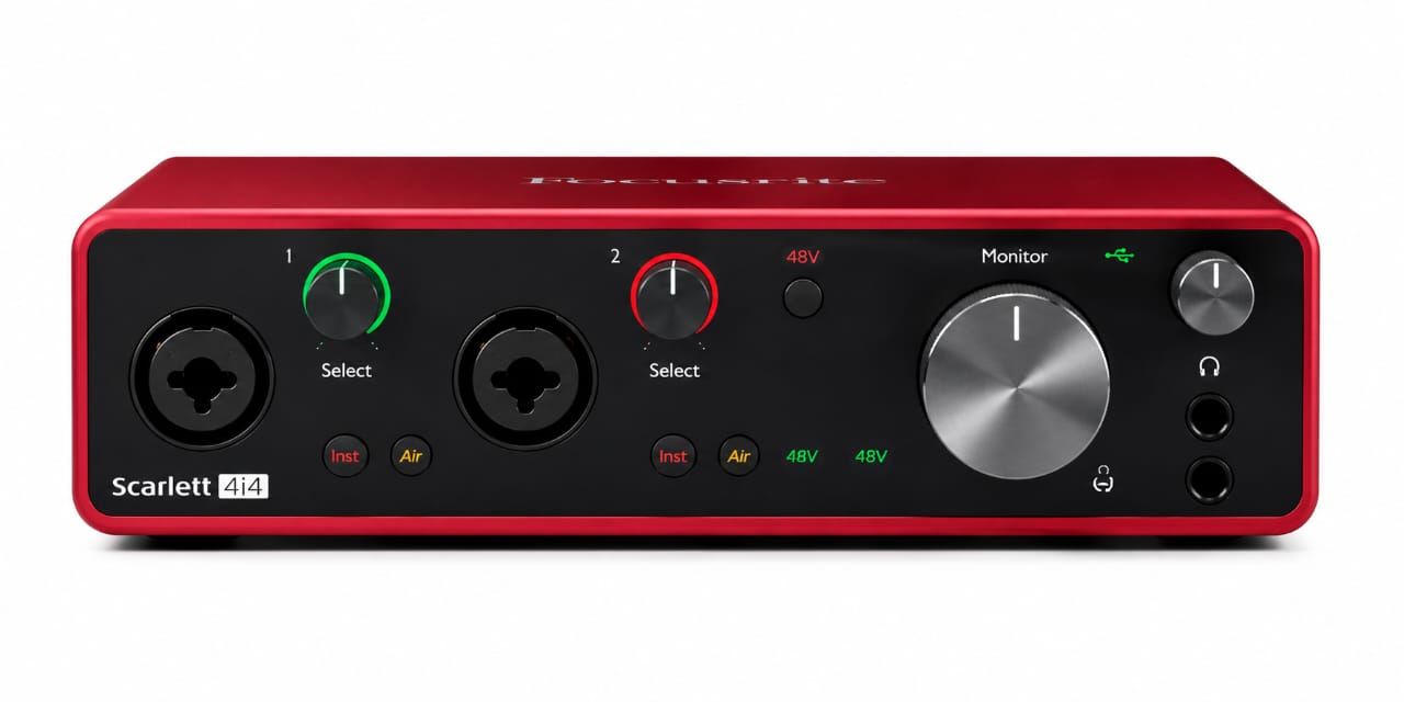 Best Scarlett 4i4 USB Audio Interface for Music Producers Scarlett 4i4 price in Kenya