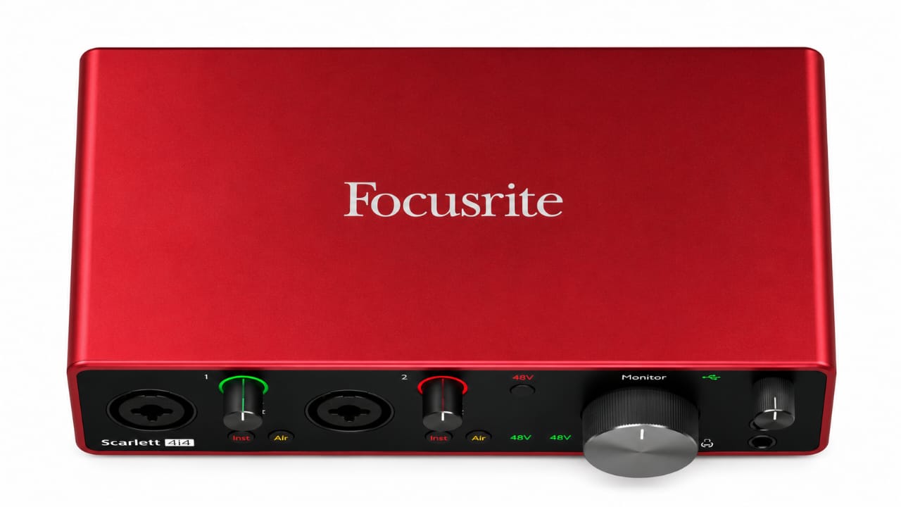 Buy Best Scarlett 4i4 Sound Card for Professional Sound Scarlett 4i4 sound card