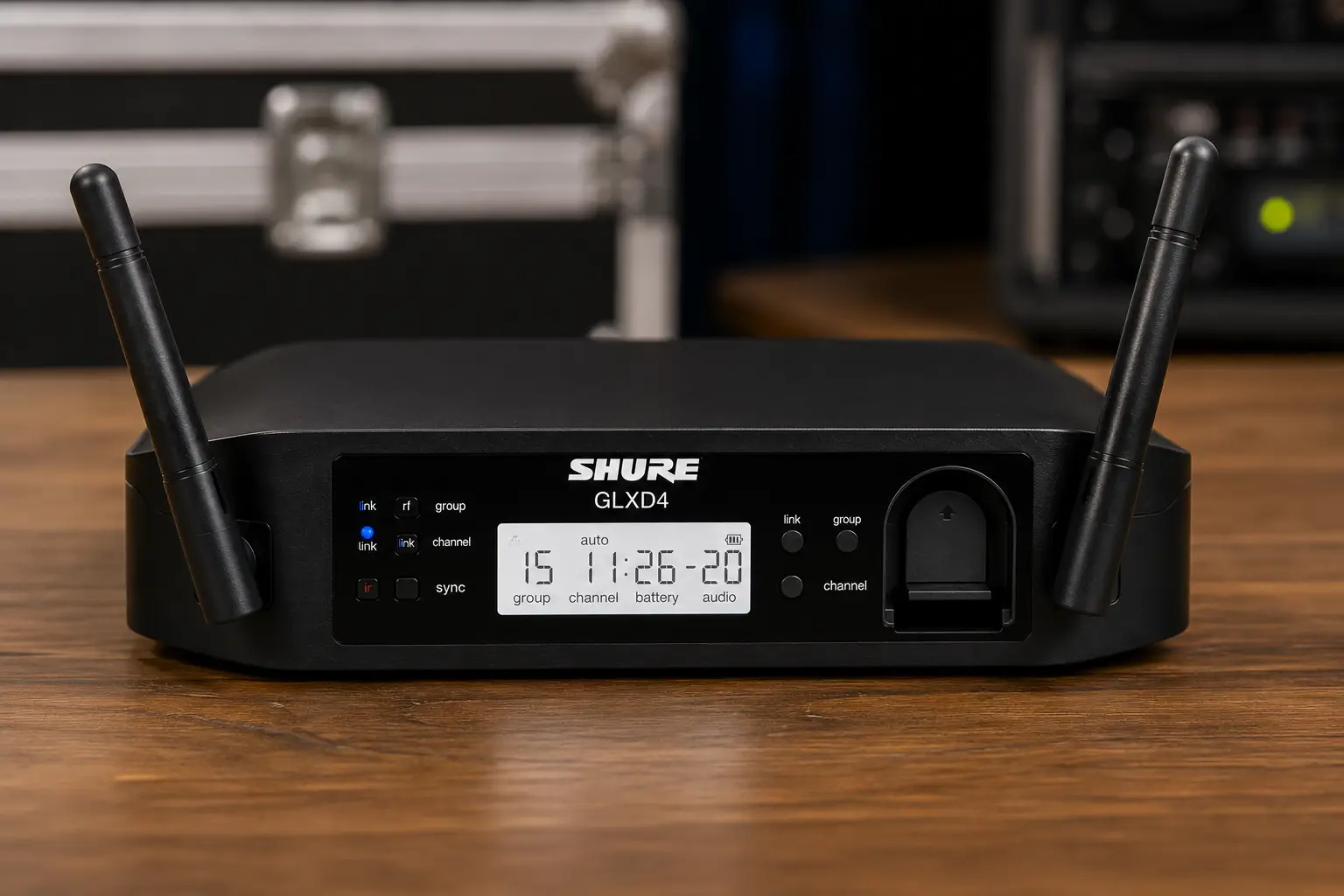 How the Shure GLXD4 Helps Deliver Reliable Wireless Audio for Churches, Events and Professional Presentations Shure GLXD4 Wireless Receiver