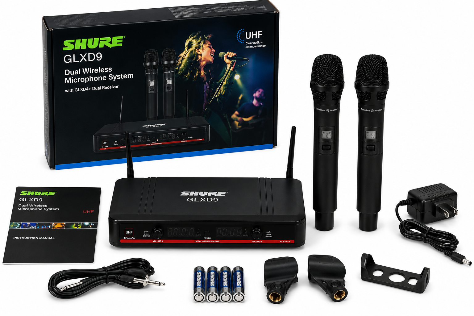 Shure GLXD9 Dual Wireless Microphone System Price In Kenya