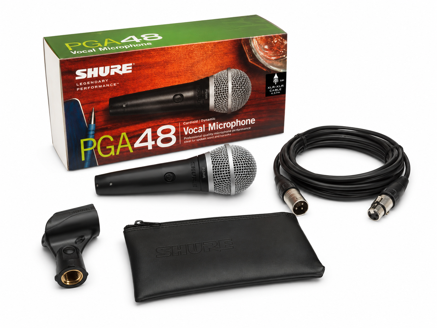 Shure PGA48 Dynamic Vocal Wired Microphone: Affordable Performance for Churches, Schools and Events Shure PGA48 Kenya