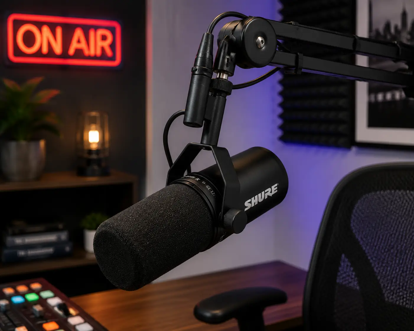 The Shure SM7B