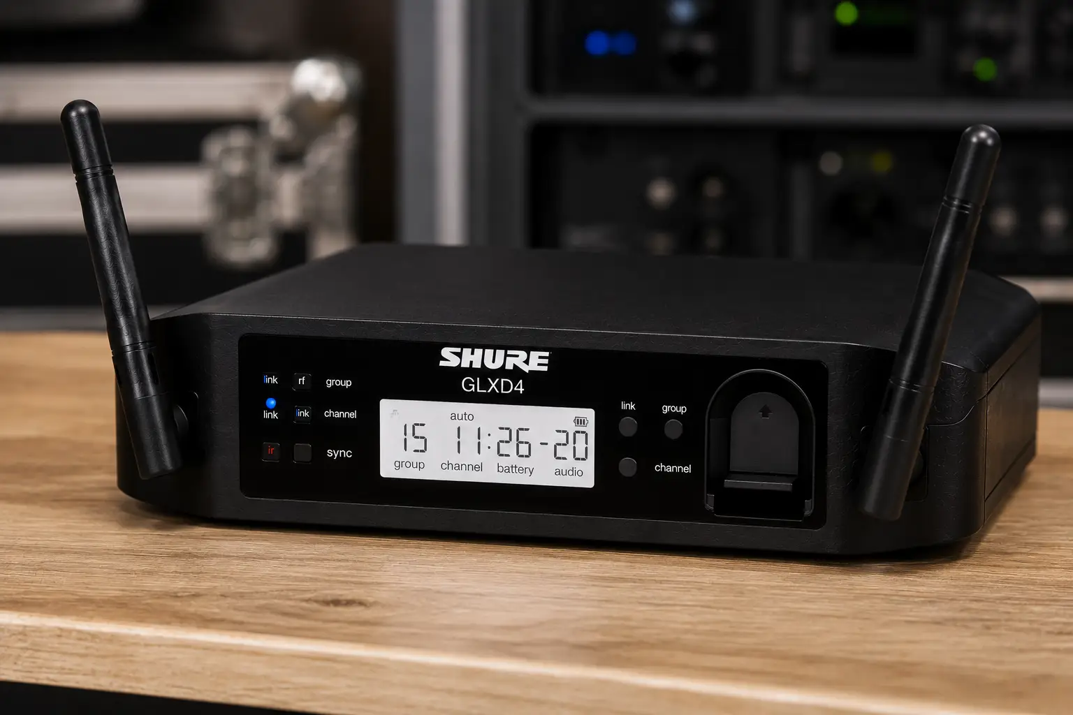 How the Shure GLXD4 Helps Deliver Reliable Wireless Audio for Churches, Events and Professional Presentations Shure Digital Wireless Receiver