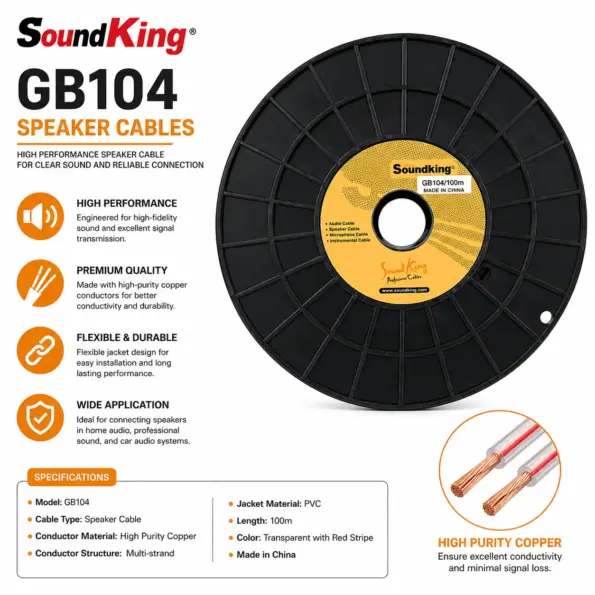 SoundKing-GB104-Speaker-Cables
