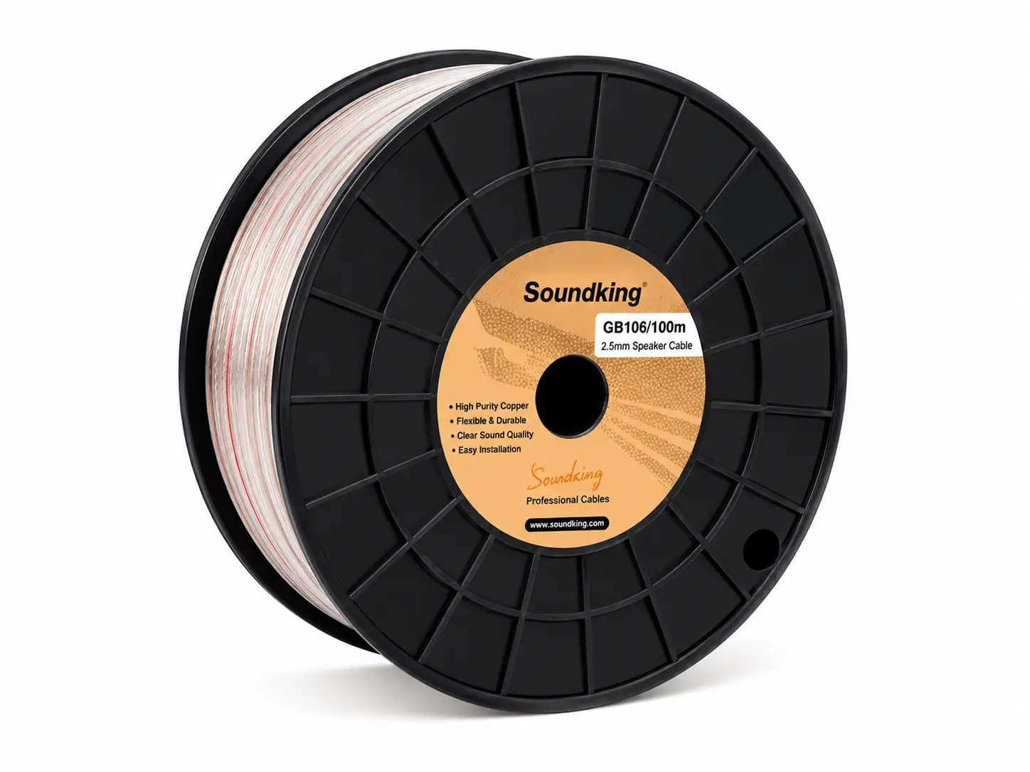 Why SoundKing GB106/100m 2.5mm Speaker Cables Are Ideal for Professional Audio Installations SoundKing GB106 Kenya