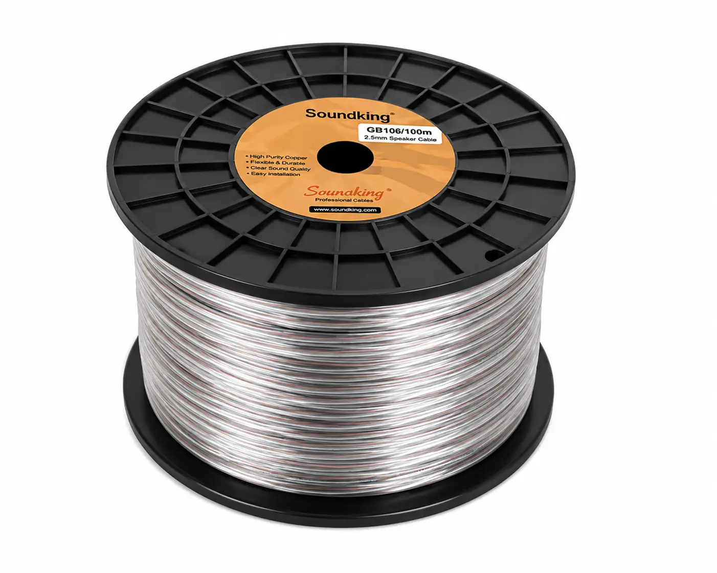 Why SoundKing GB106/100m 2.5mm Speaker Cables Are Ideal for Professional Audio Installations SoundKing GB106 Cable Nairobi